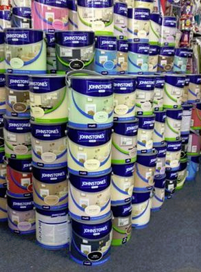 cans of paint