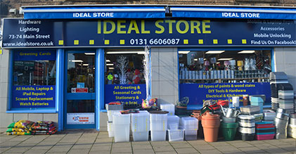 Ideal store shop front