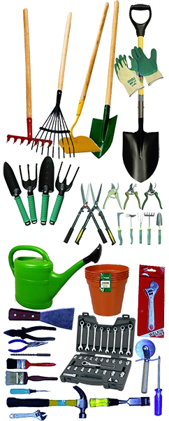 selection of tools